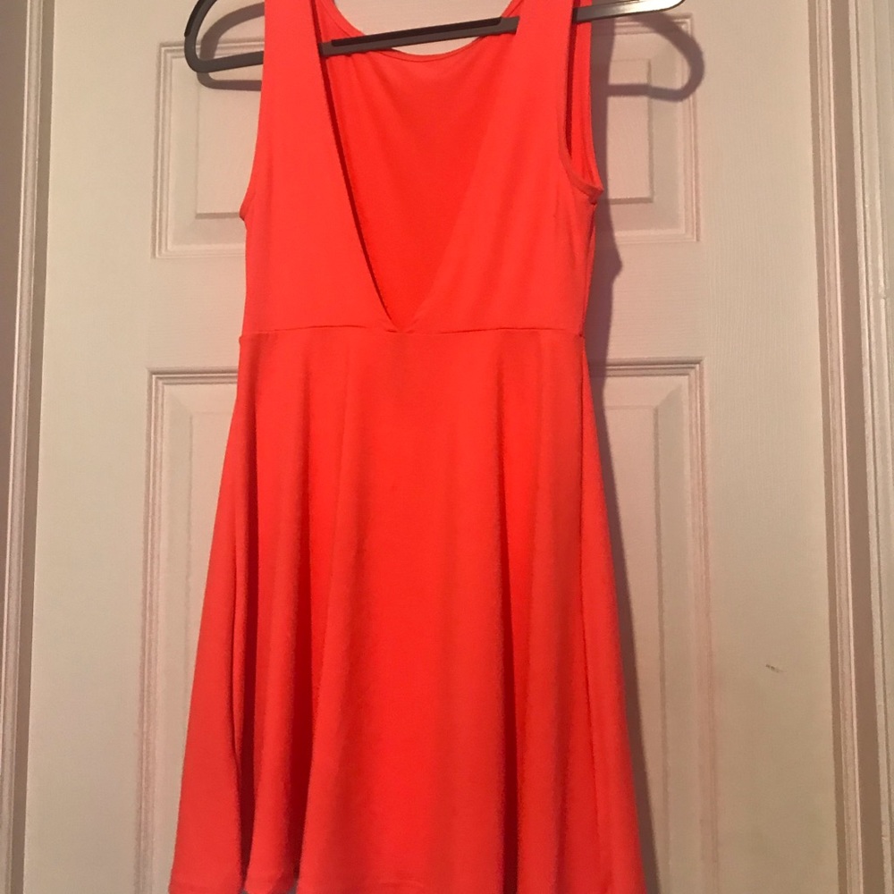 H&M neon Summer dress.